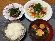 令和7年6月豚しゃぶサラダ