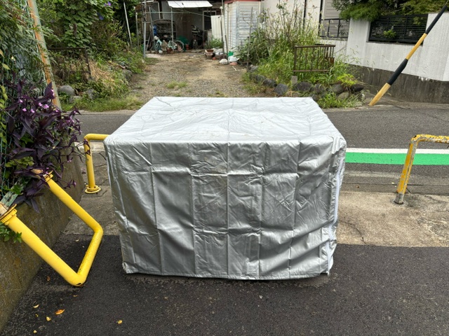 土のう配布