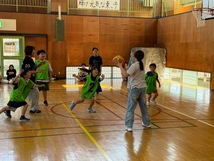 バスケットボールの様子
