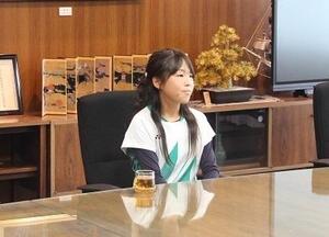市長表敬の様子１