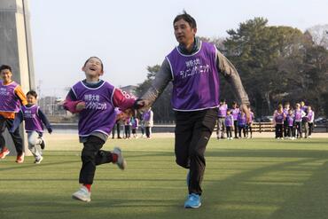 ランニングクリニックの様子