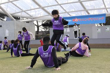 ランニングクリニックの様子