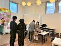 記念品交換のようす