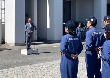 消防団員訓練