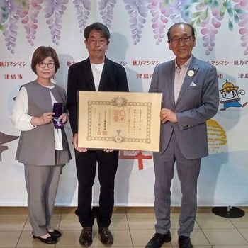 春の叙勲受章者表敬訪問