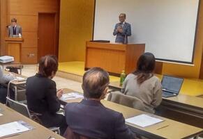 津島市防災講演会