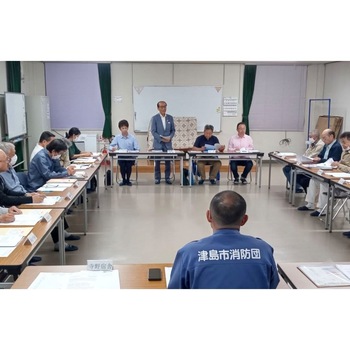 蛭間小学校区自主防災会総会