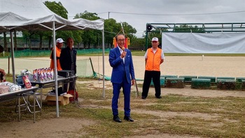 老人クラブグラウンドゴルフ大会