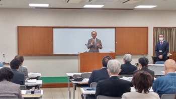 民生委員退任式