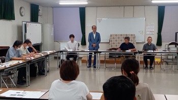 蛭間小学校区自主防災会会議